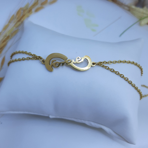 دستبند زنانه استیل - Image 2