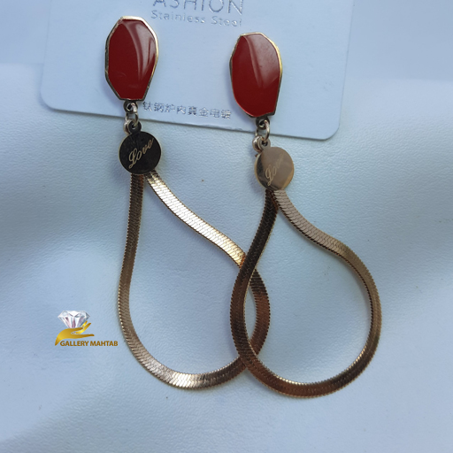 گوشواره استیل هرینگبون